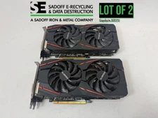 (W) LOT OF 2-GIGABYTE Radeon RX 570 4GB Gaming 4G GDDR5 Graphic Cards [TESTED]