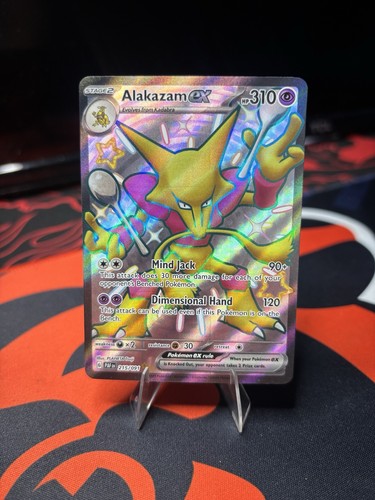 Alakazam ex 188/165 SV: 151 Ultra Rare Full Art Holo. Pk004147