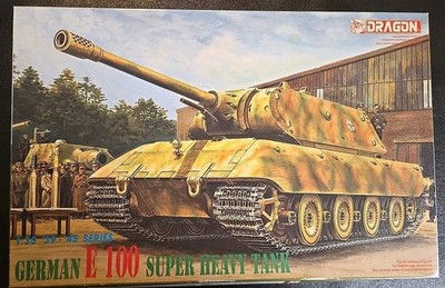 Dragon German E100 Super Heavy Tank 1/35 6011 Model Kit-NIB Parts Sealed!