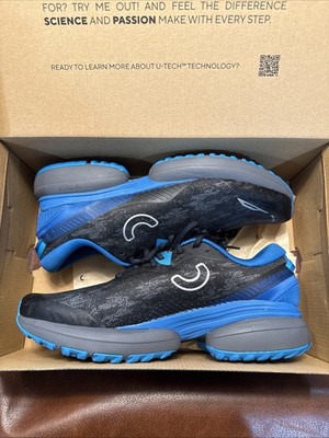 True Motion U-Tech Nevos Elements (Black/Blue) - Men s US 11.5 - TM-M-0107-1D-01