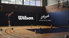 NEW WILSON CAITLIN CLARK #22 SIZE 5 27.5” SIGNATURE ROOKIE BASKETBALL IN BOX