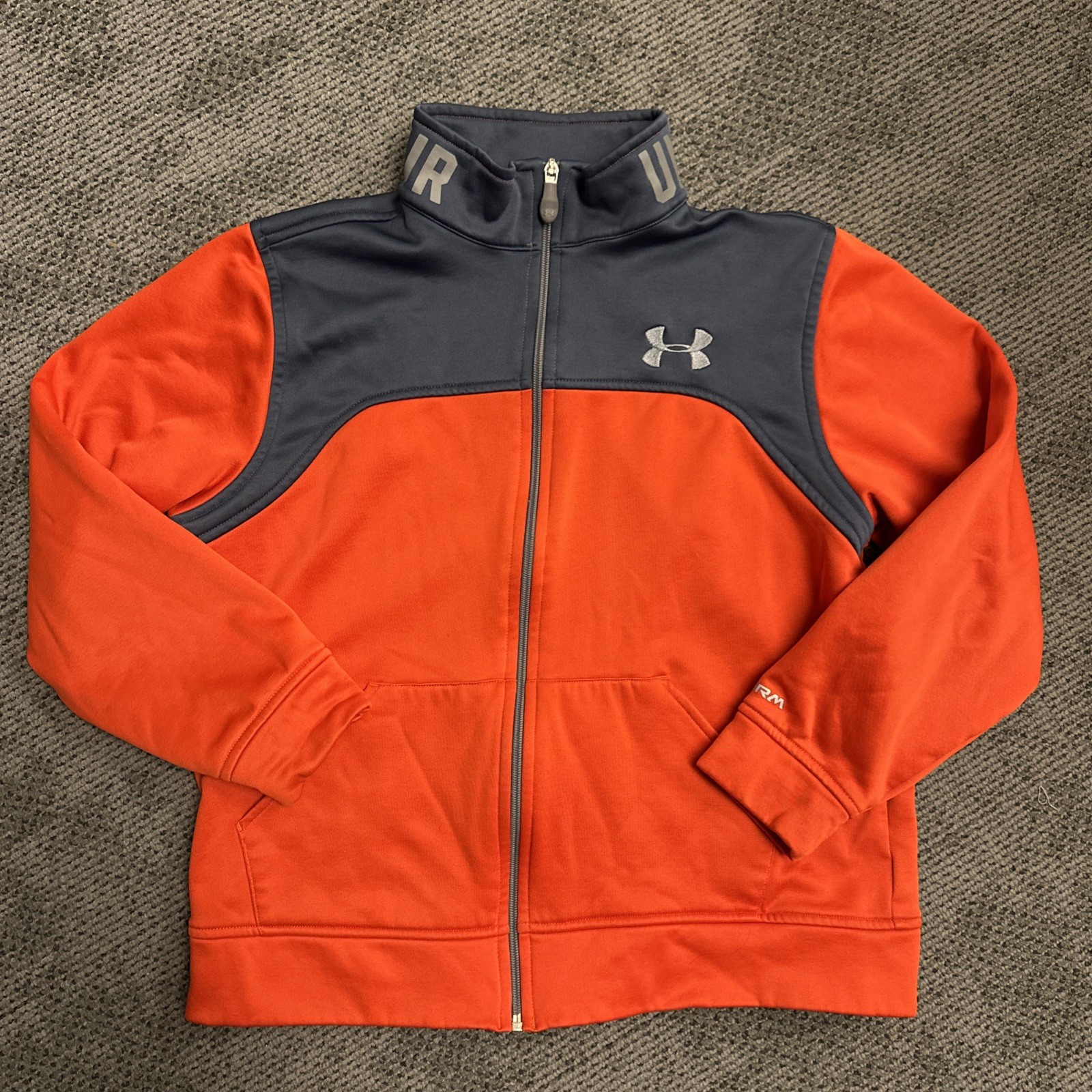 Under Armour Youth Full Zip Up Boys Track Suit, Athletic Jac