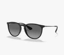 Ray-Ban RB4171 ERIKA Black, Polarized Gray Gradient Lens 54mm