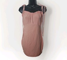 Pretty little thing NWT PINK DRESS SIZE US 6 Fairy Core Cottage Core 