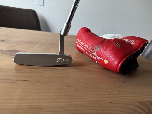 Scotty Cameron Studio Stainless Newport 34in Putter RH with Headcover - Picture 4 of 9