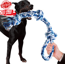 Dog Rope Toys Indestructible Dog Toys, Dog Chew Toys for Aggressive Chewers, Tou