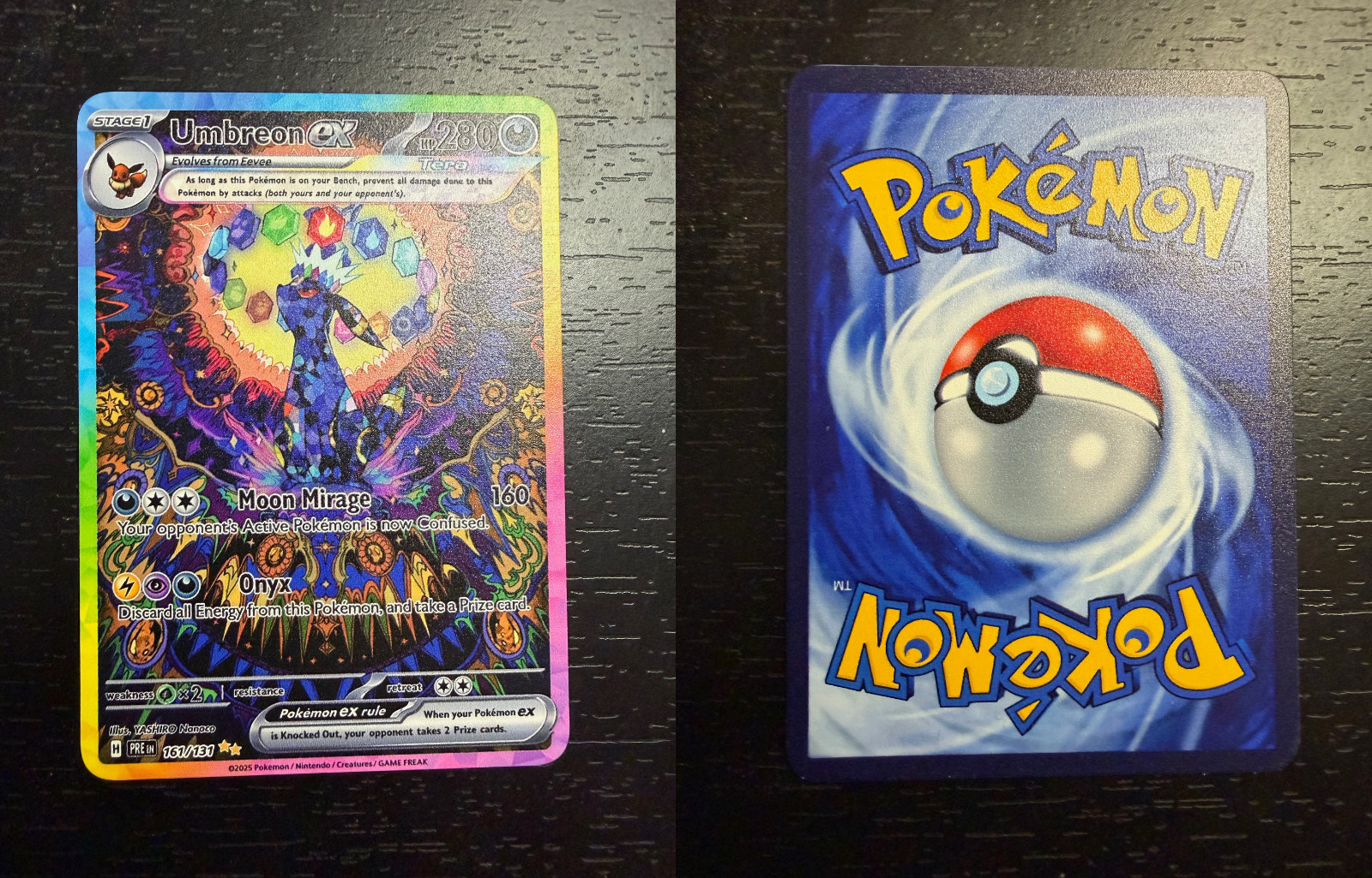 Umbreon ex 161 Current Market Value | Prismatic Evolutions