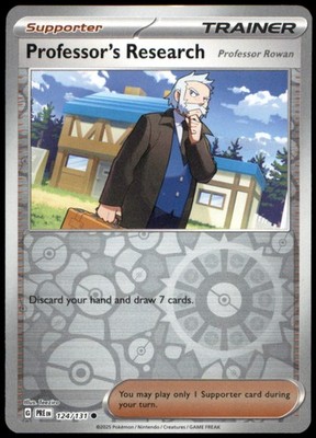 Professor's Research [Professor Rowan] 124/131 SV: Prismatic Evolutions R
