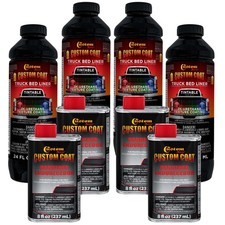 Bed Liner Custom Coat Tintable 1 Gallon Urethane Spray-on Truck Kit Bed Liner Custom Coat Tintable 1 Gallon Urethane Spray-on Truck Kit