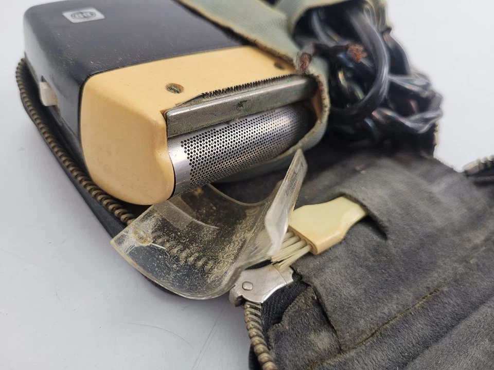 Elektrorasierer DDR BB Kunststoff Schwarz Beige Rasur Körperpflege #2510884 - Bild 4 von 4