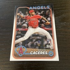 2024 Topps Series 2 - Kelvin Caceres #680 (RC)