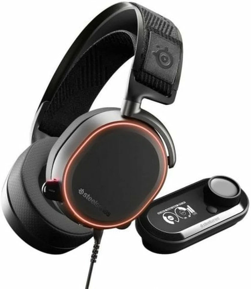 Arctis Pro + GameDAC Headphones - Studio Quality Mic - Black - Image 3 of 4
