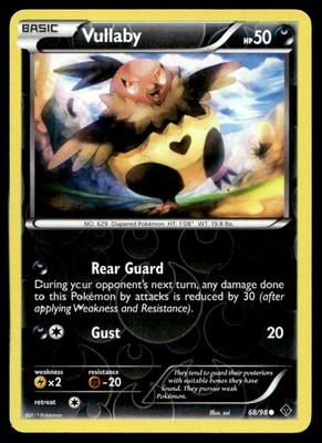 Vullaby Emerging Powers Common 68/98 2011 Pokemon TCG