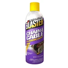 Blaster Long-Lasting Chain And Cable Lubricant Spray Bicycle Bike 11 Oz. Lube