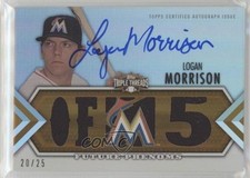 2012 Triple Threads Future Phenoms Relics Gold 20/25 Logan Morrison Auto 0o0