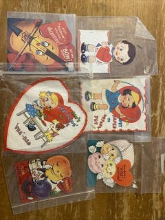 Vintage Valentine Cards 1930s 1940