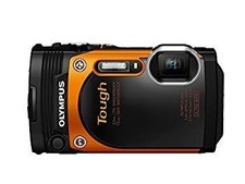 OLYMPUS STYLUS TG-860 Tough Digital Camera Orange Waterproof 15m