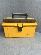 Plano Model 453/454 Grab-N-Go Yellow 16-Inch Tool Box w/Compartment Box