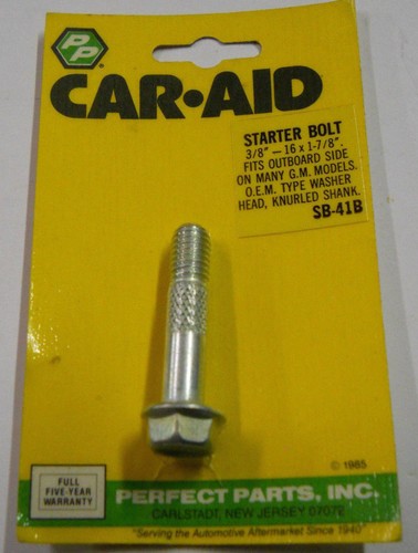 Perfect Parts GM Starter Bolt for 1962-82 Chevrolet Corvette Buick Olds Pontiac