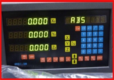 New Sinpo 3-Axis Digital Readout DRO-3M For Bridgeport Mill Milling Machine H ub