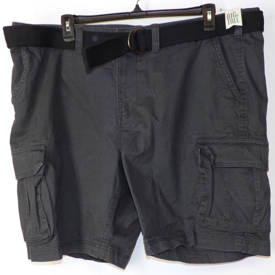 Sonoma Men Cargo Shorts Belt Strong Cotton Twill $19.99 TARIFFS UP - PANTS DOWN! - Image 2 of 4