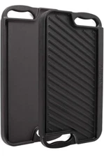 Cuisinel Reversible Cast Iron Griddle/ Grill Pan Pre-Seasoned Medium