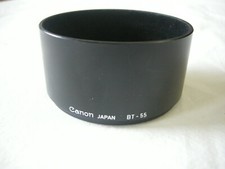 Genuine Canon BT-55 Plastic Lens Hood Shade twist on for FD 85mm, 100mm, 135mm