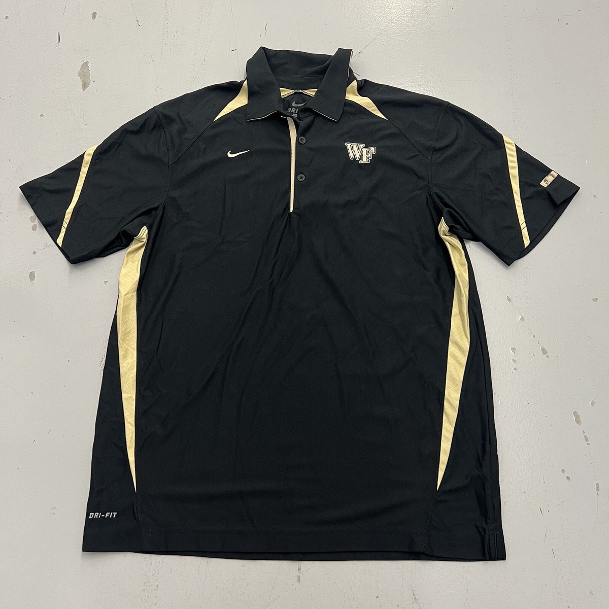 wake forest nike polo