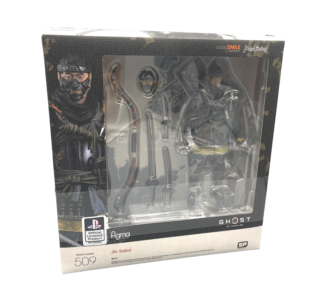 figma 509 Jin Sakai Action Figure Ghost of Tsushima Good Smile
