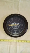 Jack Daniels 2002 Battery Operated Wall Clock, working.
