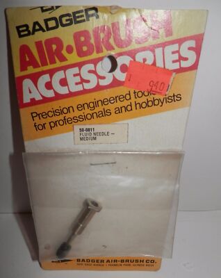 Badger Air-Brush Fluid Needle - Medium #50-0811 NIP