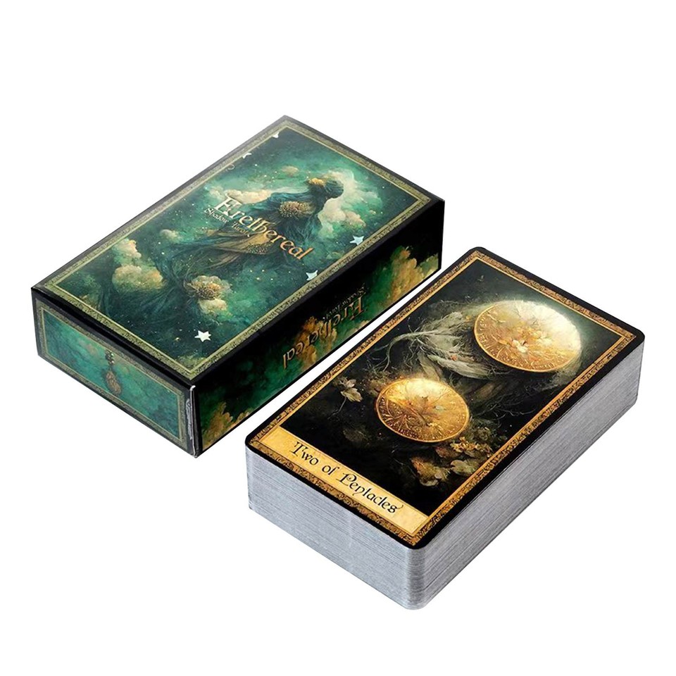 Tarot Deck Erethereal Shadow Tarot Cards English Version Standard Tarot