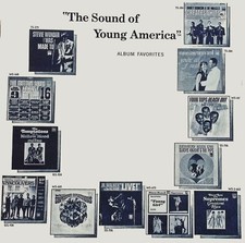 TAMLA MOTOWN 1967 TO 1969 USA REPRODUCTION RECORD SLEEVE PACK OF 10