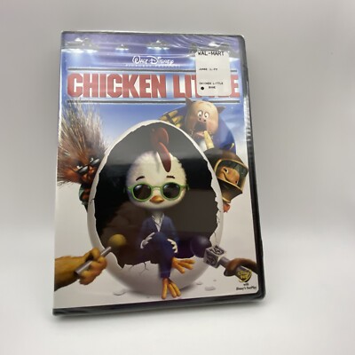 Chicken Little~Walt Disney~Cartoon~Animation~Comedy~Action~DVD Movie~Sealed~New