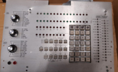 Vintage DEC CDC TDA216A Tester Teile nur für Display
