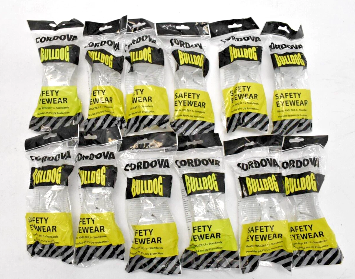 Cordova bulldog safety glasses hotsell