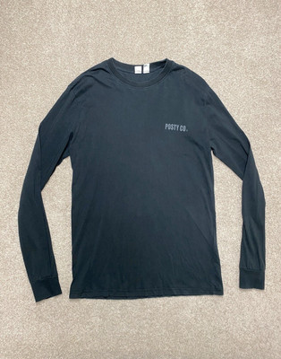 Post Malone Longsleeve T-Shirt Size UK Small Posty Co 2019 Tour Black Graphic