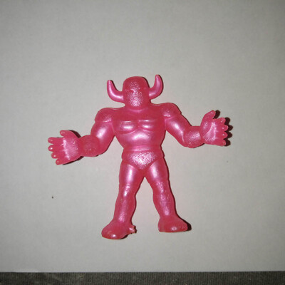 vintage 1991 COSMIX - M.U.S.C.L.E MAN - IDEAL Exogini - TERROR - PINK