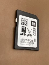 2018-2020 GM GMC CADILLAC BUICK NAVIGATION SD CARD 8681 0236 FACTORY GM OEM