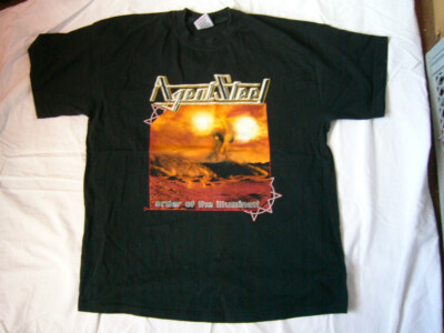 AGENT STEEL   rare old Order Of The... T-Shirt!! speed, power, thrash, metal, 05