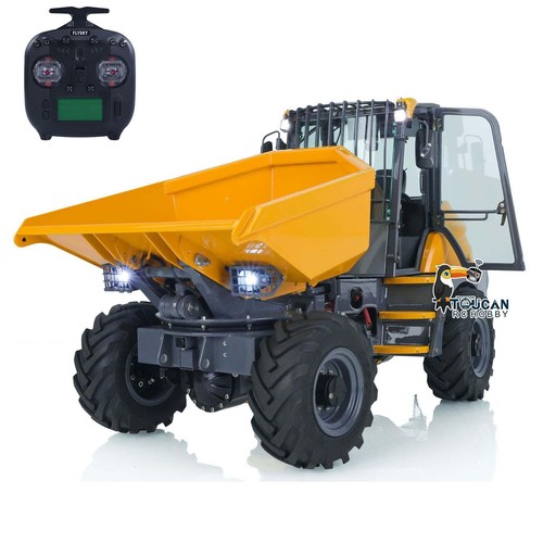 LESU 4X4 Hydraulic 1/14 RC Articulated Dump Truck 6MDX Tipper Model ST8 Radio - Picture 6 of 24