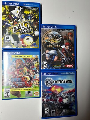 Random Playstation PS Vita Games Lot Reprinted Arts -tested-