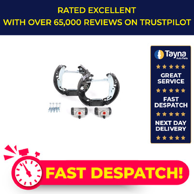 Brake Shoes Set fits FORD FIESTA Mk4 1.4 96 to 00 Bosch Top Quality Guaranteed
