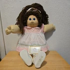 22" Soft Sculpture Cabbage Patch Kids, Doll Blue Signature 1985, Opehelia Edwina