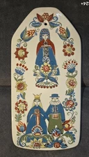 Vintage Norwegian Figgjo Flint Cutting Board or Serving Tray the Saga Series 