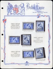 Product Image: Great Britain Stamps Mint VF 1948 Silver Wedding Lot of 48 Different Sets