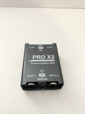 2-Way Audio Isolator Audio Current Eliminator XLR 6.5 Isolator 