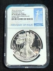 2016 W AMERICAN SILVER EAGLE LETTERED EDGE 30TH ANNI. F.D.O.I. PF70 ULT CAM 487