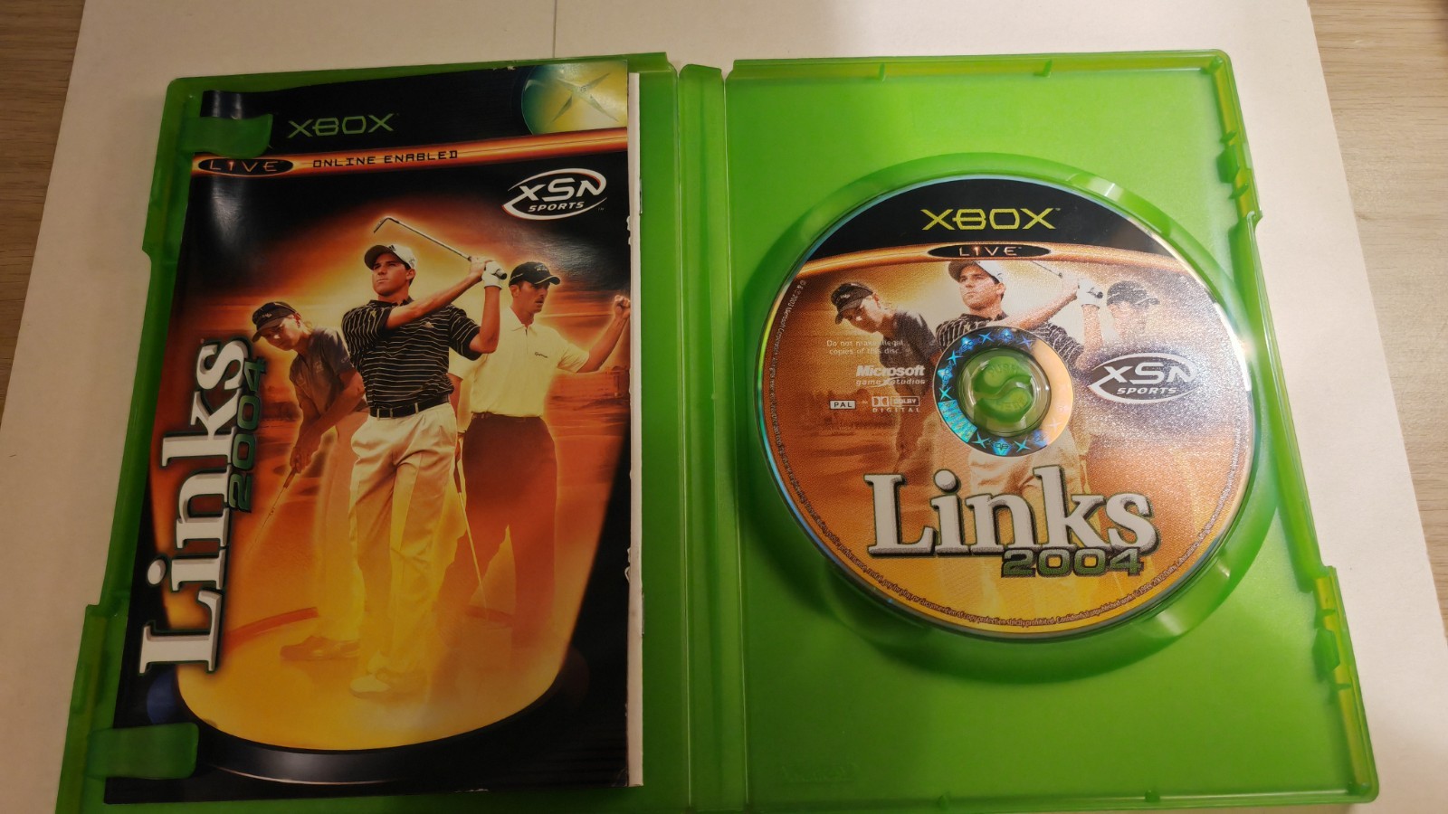Links 2004 (Microsoft Xbox, 2003) - With Manual