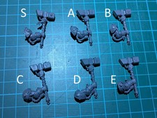 Space Marine Terminator Assault Thunder Hammer (bits)